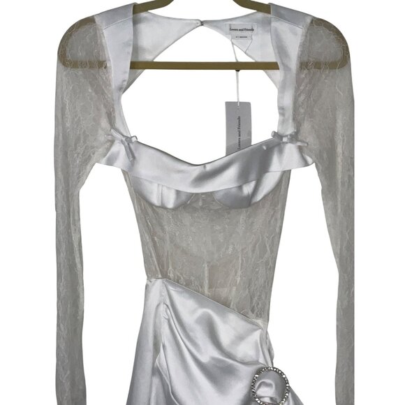 Lovers and Friends Luciana Mini Dress in White - Picture 6 of 11